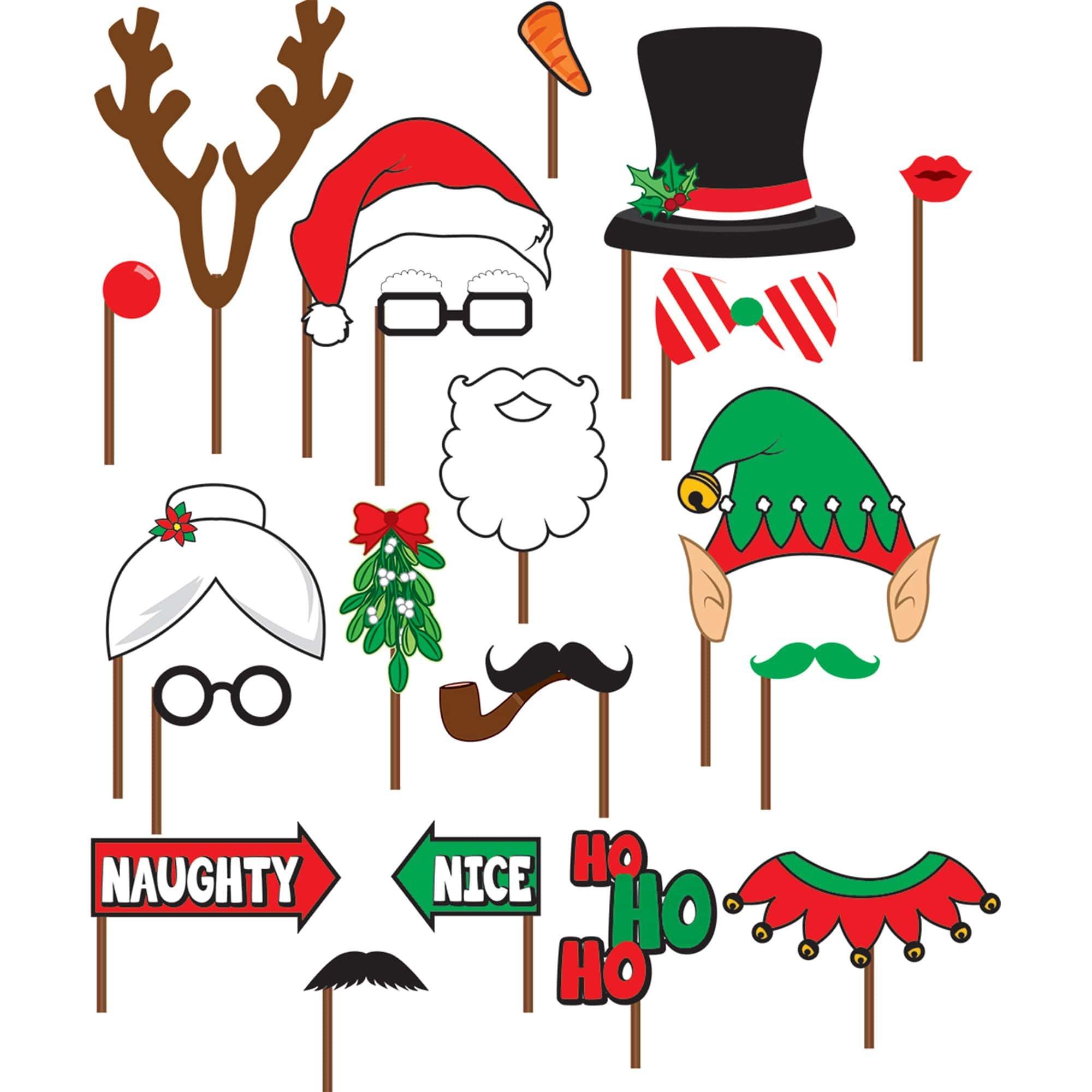 Christmas Photo Booth Accessories