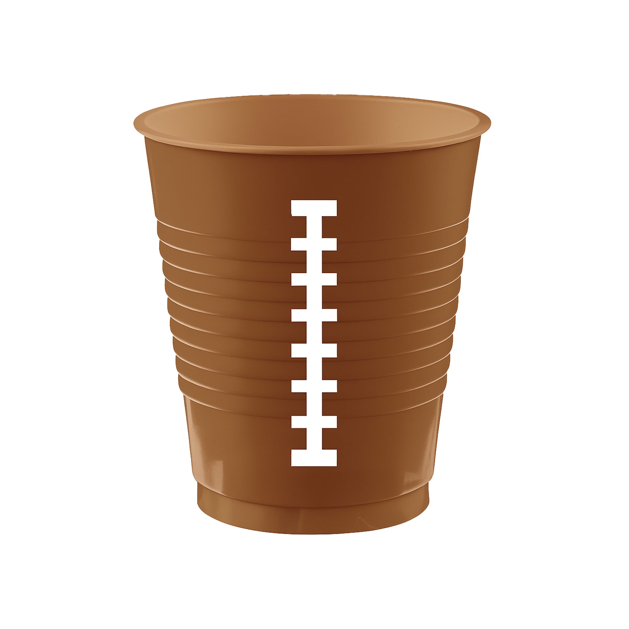 Football Plastic Tumblers, 18oz, 25ct