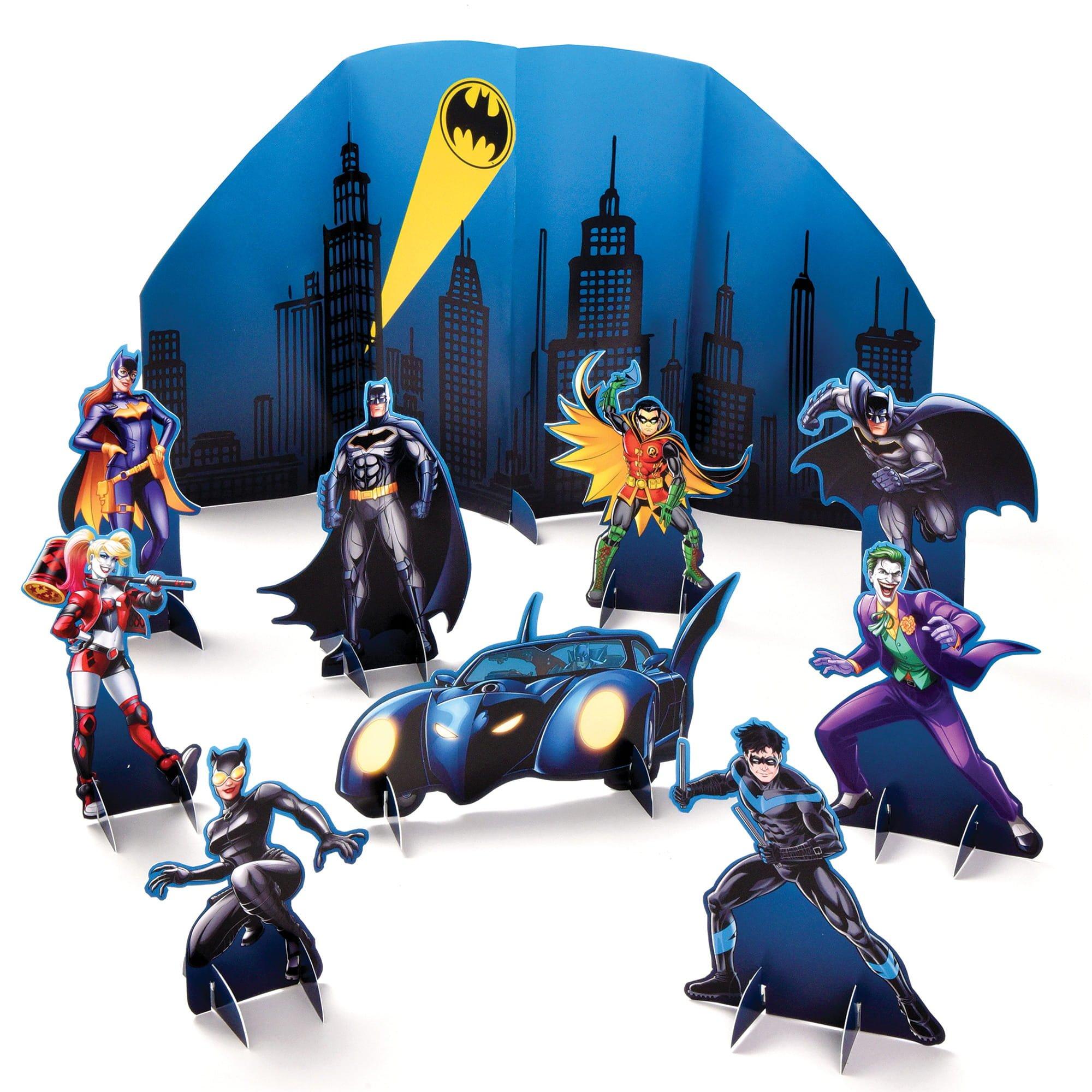 Batman Gotham Cardstock Table Decorating Kit