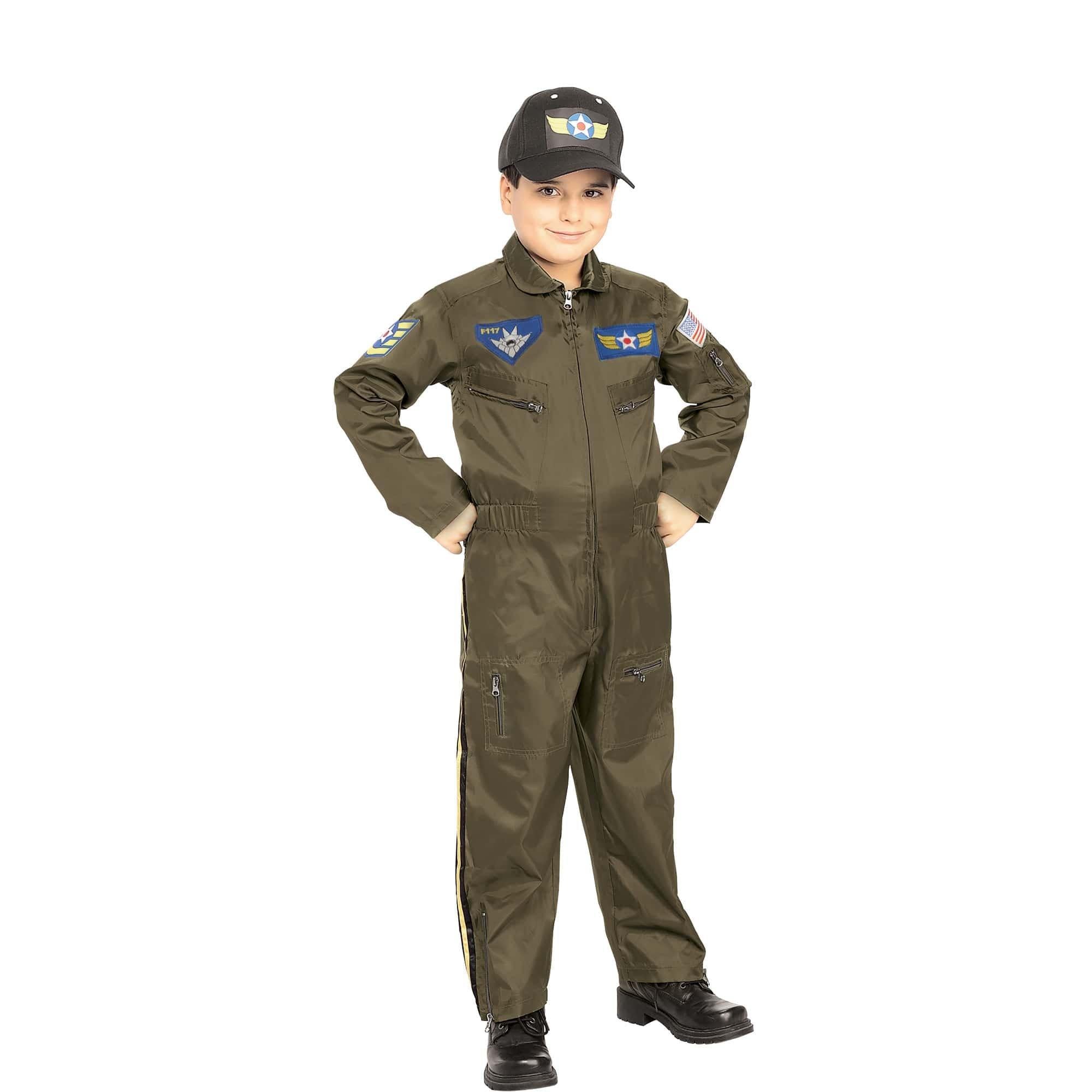 Kids' Junior Fighter Pilot Costume