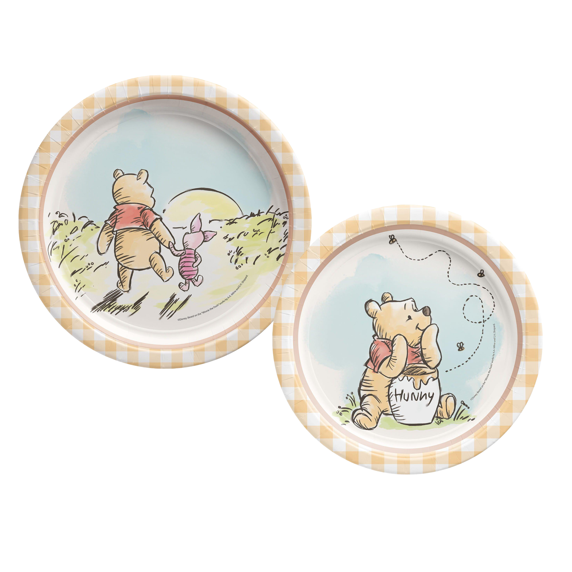 Winnie the Pooh Paper Dessert Plate, 8ct, Assorted Options